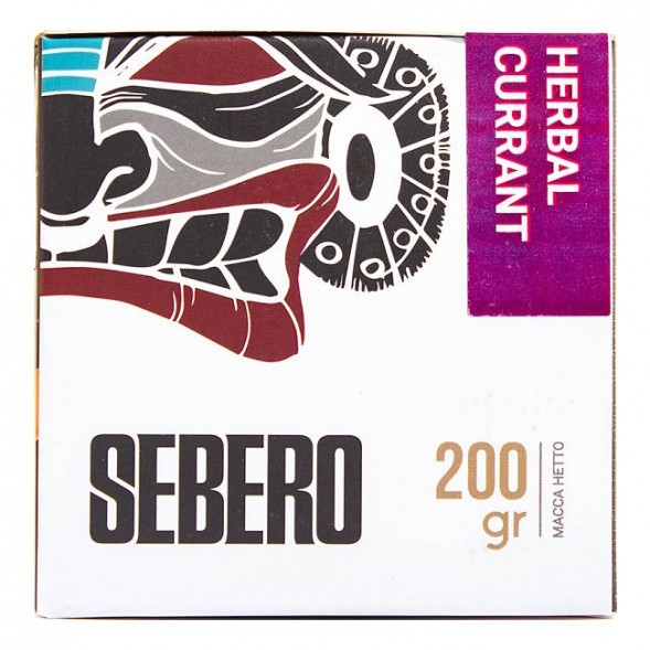 Табак Sebero - Herbal Currant (Ревень и Чёрная Смородина, 200 грамм) купить в Томске