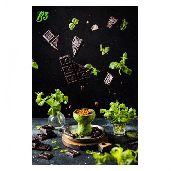 Табак B3 - Mint Chocolate Chill (Ледяной Шоколад, 250 грамм) купить в Томске