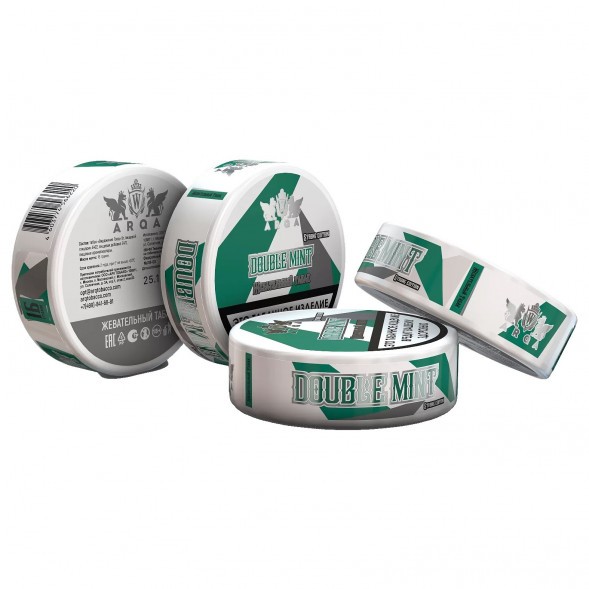 Табак жевательный ARQ Tobacco - Double Mint (10 грамм) купить в Томске