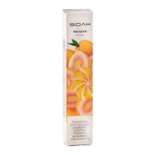 SOAK X - Nectarine (Нектарин, 2200 затяжек) купить в Томске