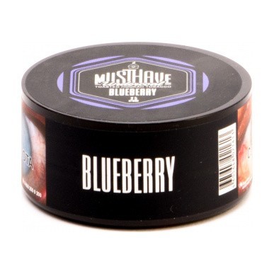 Табак Must Have - Blueberry (Черника, 25 грамм) купить в Томске