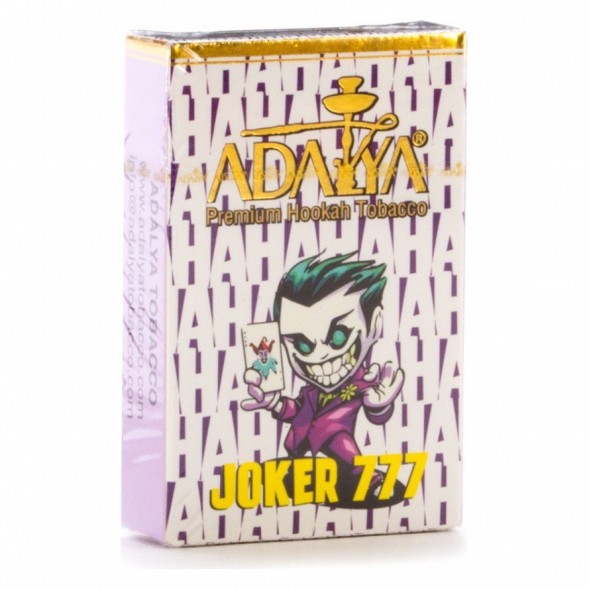 Табак Adalya - Joker 777 (Джокер, 50 грамм, Акциз) купить в Томске