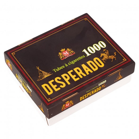Гильзы сигаретные Desperado - 84x15 мм (карт. коробка, 1000 штук) купить в Томске