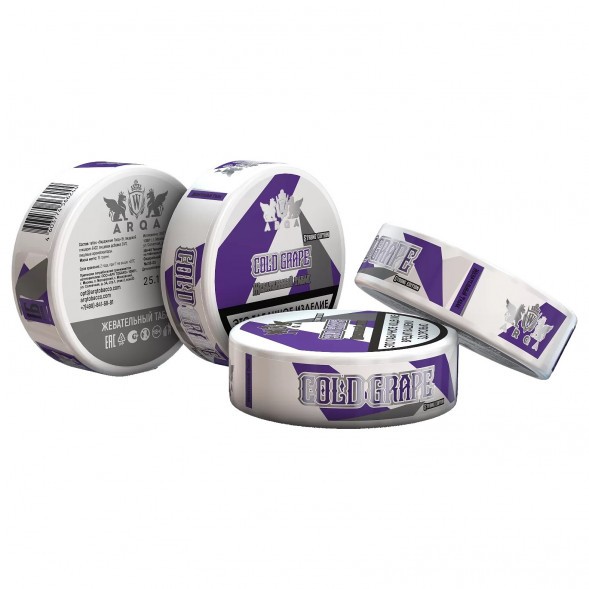 Табак жевательный ARQ Tobacco - Cold Grape (Ледяной Виноград, 10 грамм) купить в Томске