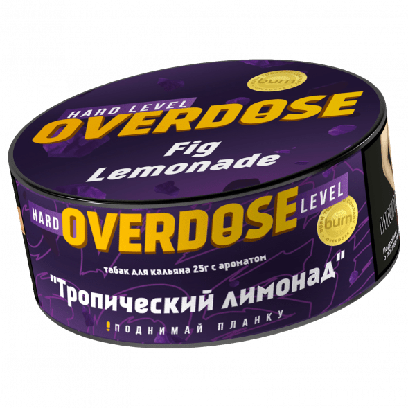 Табак Overdose - Fig Lemonade (Тропический Лимонад, 25 грамм) купить в Томске