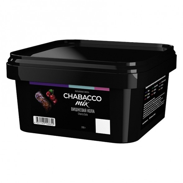 Смесь Chabacco MIX MEDIUM - Cherry Cola (Вишнёвая Кола, 200 грамм) купить в Томске