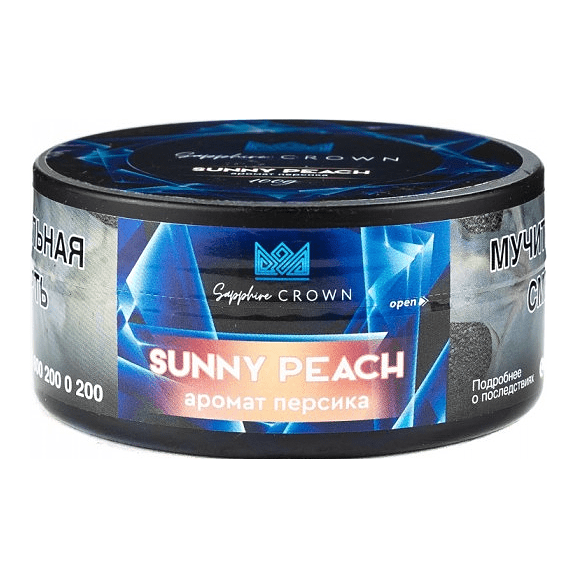 Табак Sapphire Crown - Sunny Peach (Персик, 100 грамм) купить в Томске