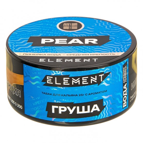 Табак Element Вода - Pear NEW (Груша, 25 грамм) купить в Томске