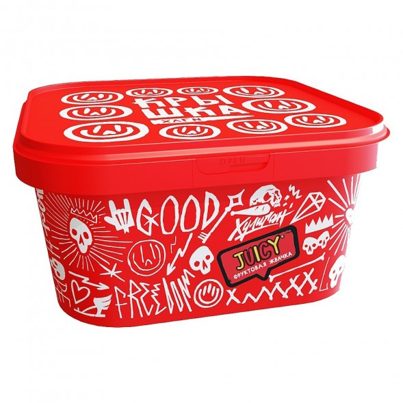 Табак Хулиган - Juicy (Фруктовая Жвачка, 200 грамм) купить в Томске