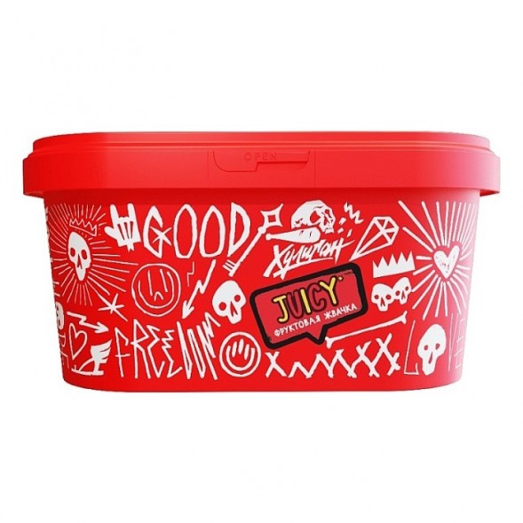 Табак Хулиган - Juicy (Фруктовая Жвачка, 200 грамм) купить в Томске