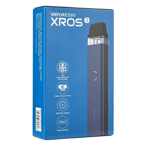 Электронная сигарета Vaporesso XROS 2 - Midnight Blue купить в Томске