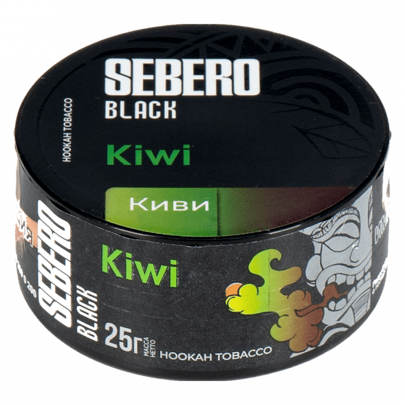 Табак Sebero Black - Kiwi (Киви, 25 грамм) купить в Томске