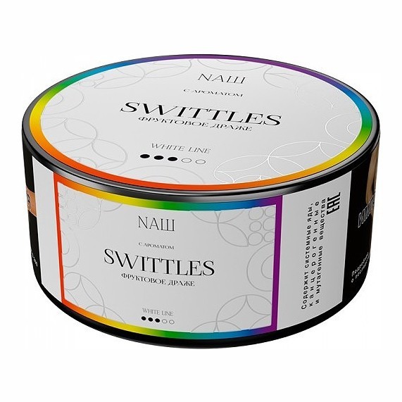 Табак NАШ WHITE - Swittles (100 грамм) купить в Томске