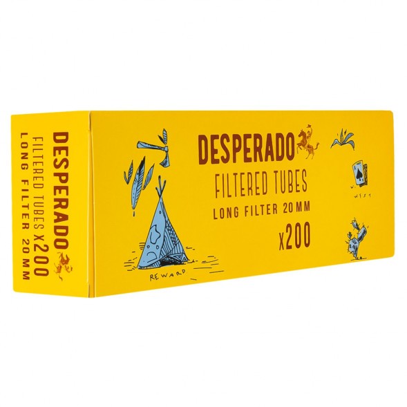 Гильзы сигаретные Desperado - Extra Long 84x25 мм (200 штук) купить в Томске