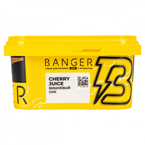 Табак Banger - Cherry Juice (Вишнёвый Сок, 200 грамм) купить в Томске