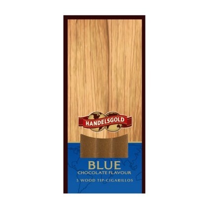 Сигариллы Handelsgold Wood Tip-Cigarillos - Chocolate Blue (5 штук) купить в Томске