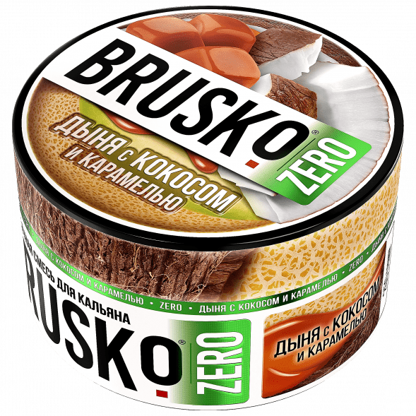 Смесь Brusko Zero - Дыня с Кокосом и Карамелью (250 грамм) купить в Томске