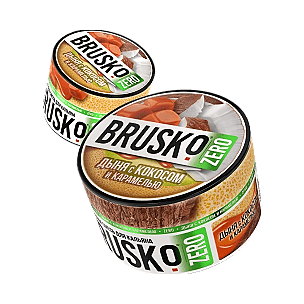 Смесь Brusko Zero - Дыня с Кокосом и Карамелью (250 грамм) купить в Томске