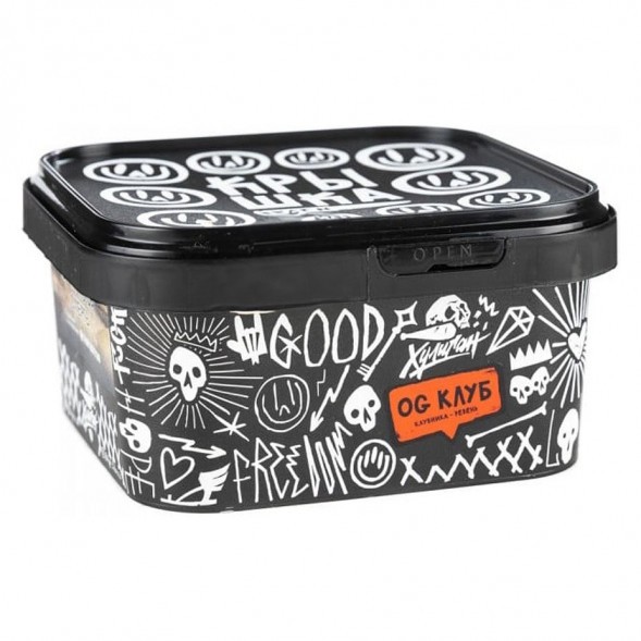 Табак Хулиган - OG Клуб (Клубника и Ревень, 200 грамм) купить в Томске