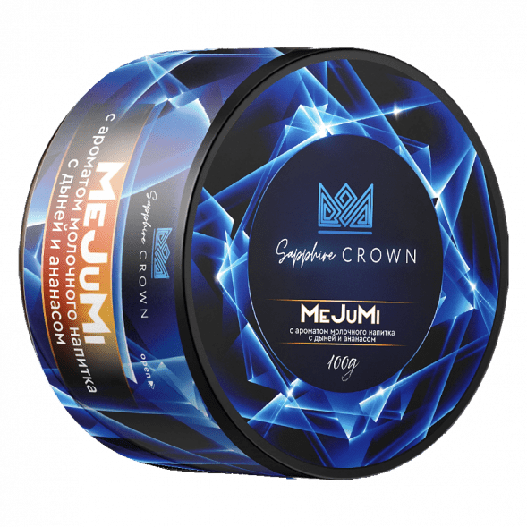 Табак Sapphire Crown - MeJuMi (Молочный Напиток с Дыней и Ананасом, 100 грамм) купить в Томске