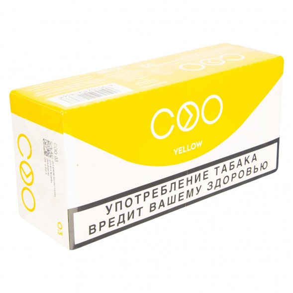 Стики COO - YELLOW (Светлый Табак, 10 пачек) купить в Томске