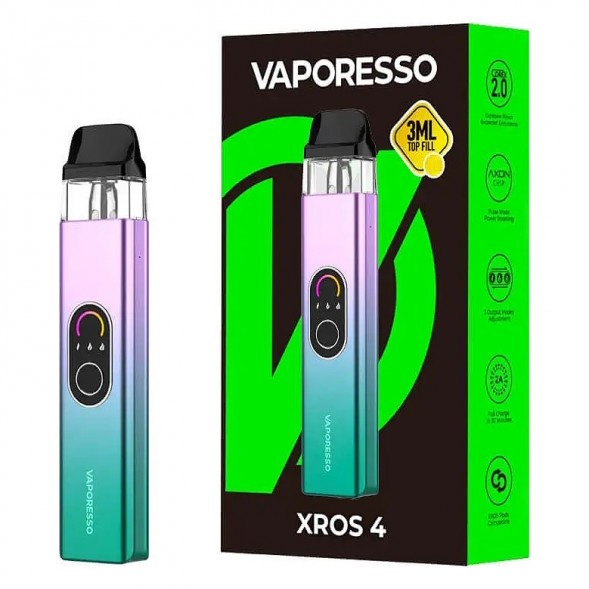 Электронная сигарета Vaporesso XROS 4 - Pink Mint (Розовая Мята) купить в Томске