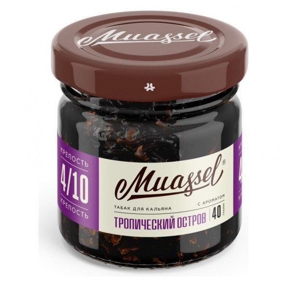 Табак Muassel Strong - Тропический Остров (40 грамм) купить в Томске