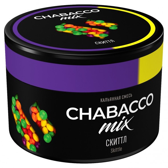 Смесь Chabacco MIX MEDIUM - Skittle (Скиттл, 40 грамм) купить в Томске