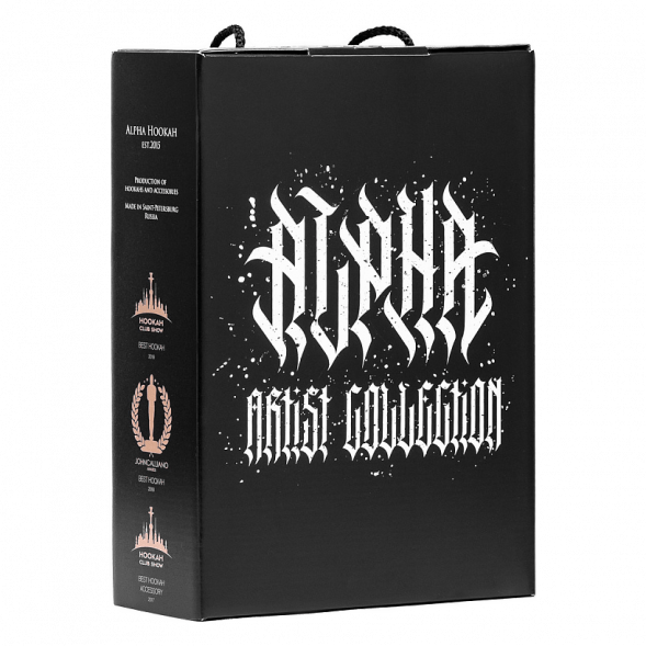 Кальян Alpha Hookah - Model X Artist Collection Red Matte (без колбы) купить в Томске