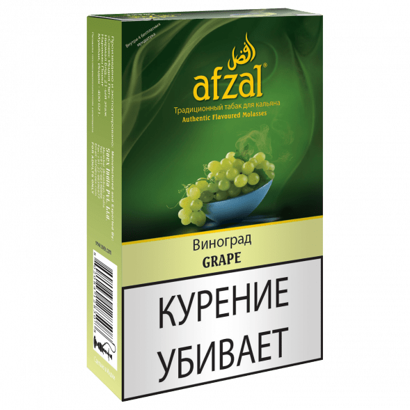 Табак Afzal - Grape (Зеленый Виноград, 40 грамм) купить в Томске