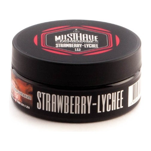 Табак Must Have - Strawberry-Lychee (Клубника и Личи, 125 грамм) купить в Томске