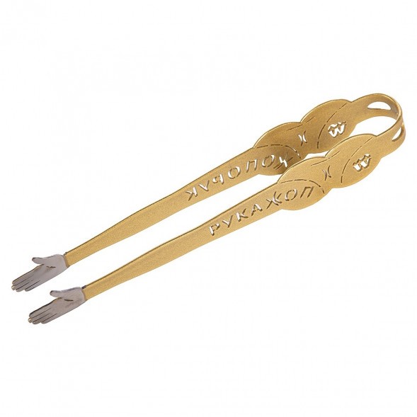 Щипцы для кальяна Watta Рукожоп (Золотые) купить в Томске