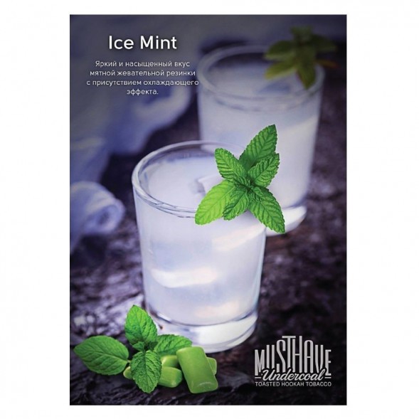 Табак Must Have - Ice Mint (Ледяная Мята, 25 грамм) купить в Томске