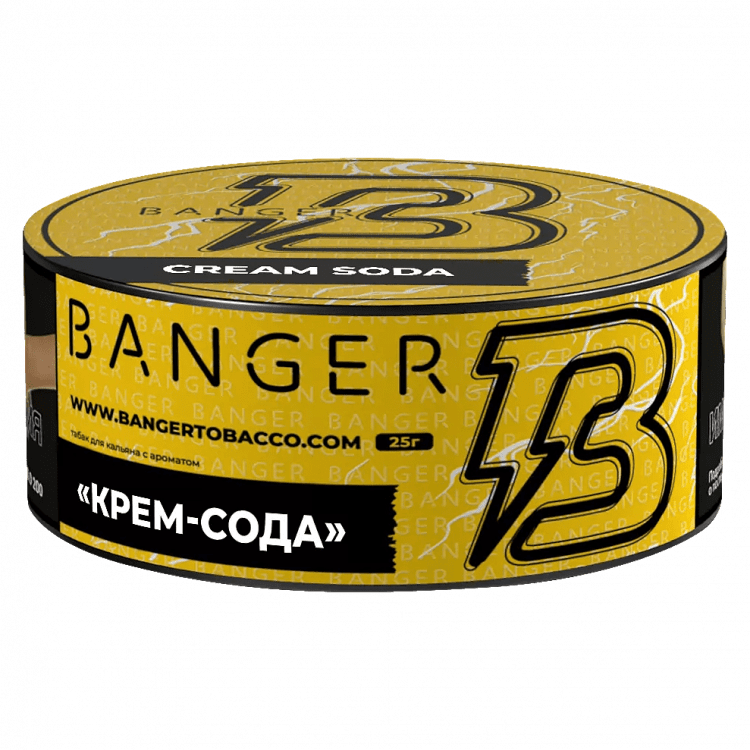 Табак Banger - Cream Soda (Крем-Сода, 25 грамм) купить в Томске