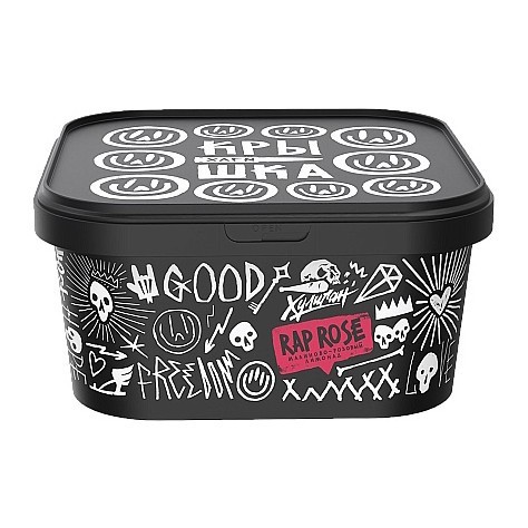 Табак Хулиган - Rap Rose (Малиново-Розовый Лимонад, 200 грамм) купить в Томске