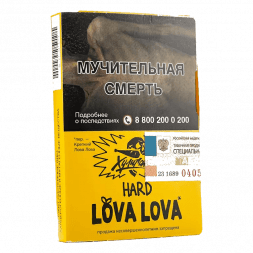 Табак Хулиган Hard - LOVA LOVA (Манговый Чизкейк, 25 грамм)