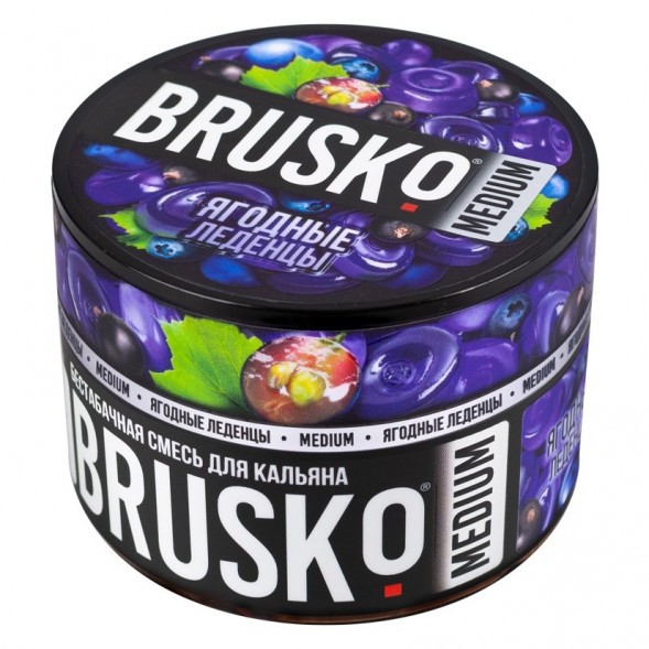 Смесь Brusko Medium - Ягодные Леденцы (50 грамм) купить в Томске