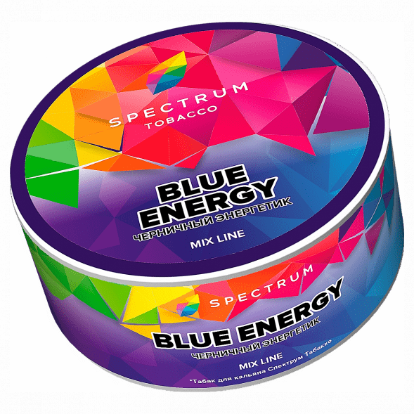 Табак Spectrum Mix Line - Blue Energy (Черничный Энергетик, 25 грамм) купить в Томске