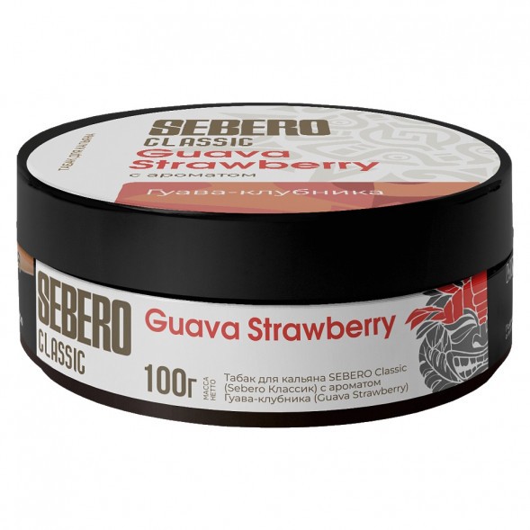 Табак Sebero - Guava Strawberry (Гуава и Клубника, 100 грамм) купить в Томске