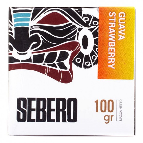 Табак Sebero - Guava Strawberry (Гуава и Клубника, 100 грамм) купить в Томске