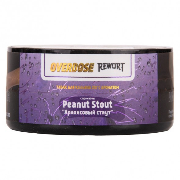 Табак Overdose - Peanut Stout (Арахисовый Стаут, 25 грамм) купить в Томске