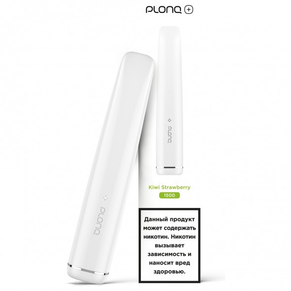 PLONQ PLUS - Клубника Киви (1500 затяжек) купить в Томске