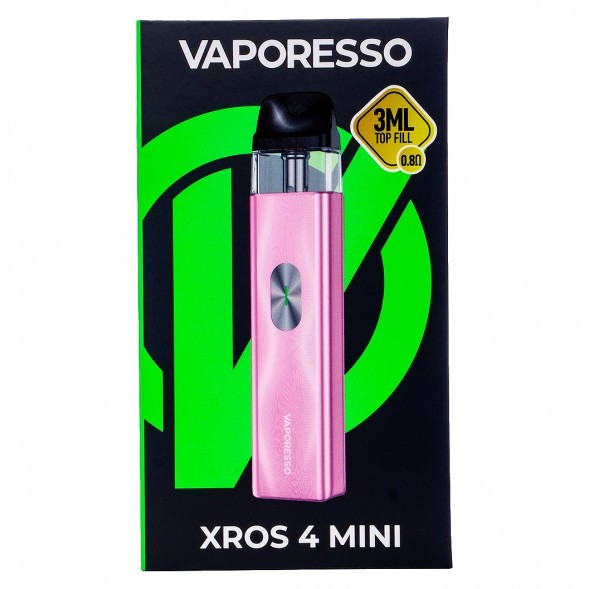 Электронная сигарета Vaporesso XROS 4 Mini - Ice Pink (Розовый Лёд) купить в Томске