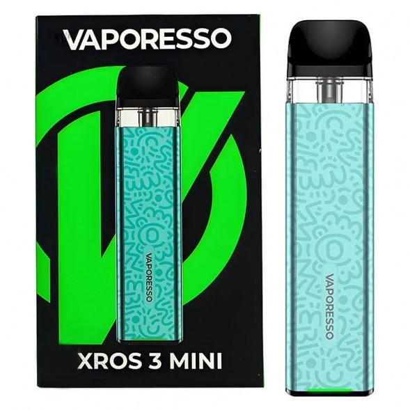 Электронная сигарета Vaporesso XROS 3 Mini - Aqua Green купить в Томске