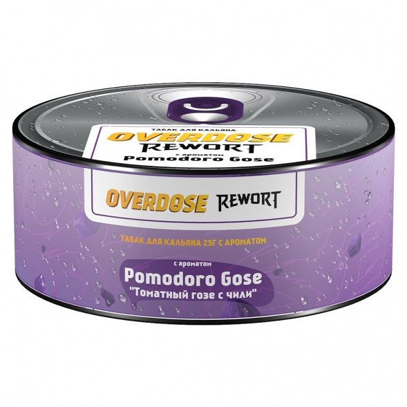 Табак Overdose - Pomodoro Gose (Томатный Гозе с Чили, 25 грамм) купить в Томске