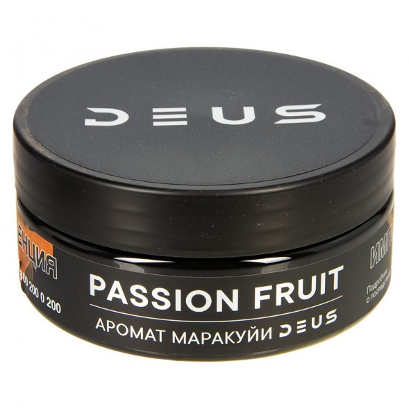 Табак Deus - Passion Fruit (Маракуйя, 100 грамм) купить в Томске