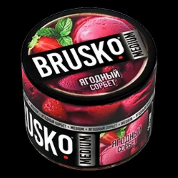 Смесь Brusko Zero - Ягодный Сорбет (50 грамм) купить в Томске