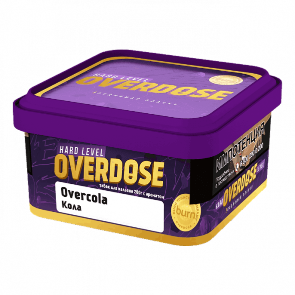 Табак Overdose - Overcola (Кола, 200 грамм) купить в Томске