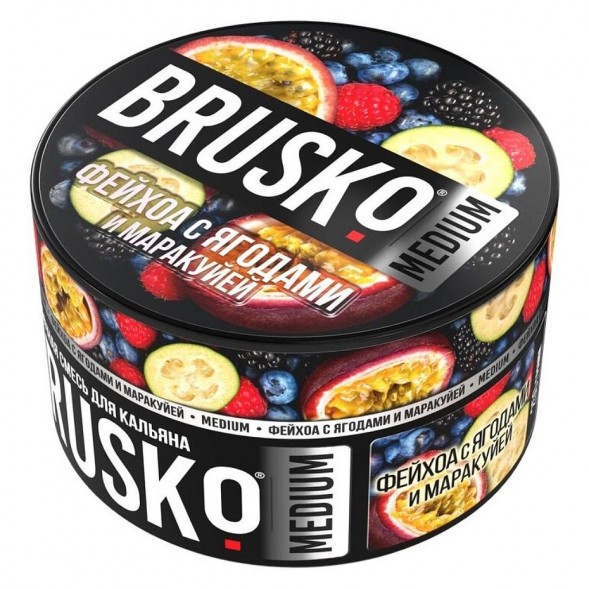 Смесь Brusko Zero - Фейхоа с Ягодами и Маракуйей (50 грамм) купить в Томске