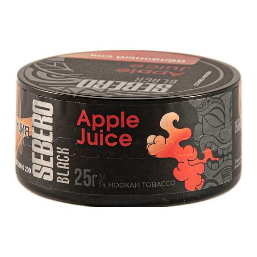 Табак Sebero Black - Apple Juice (Яблочный Сок, 25 грамм) купить в Томске